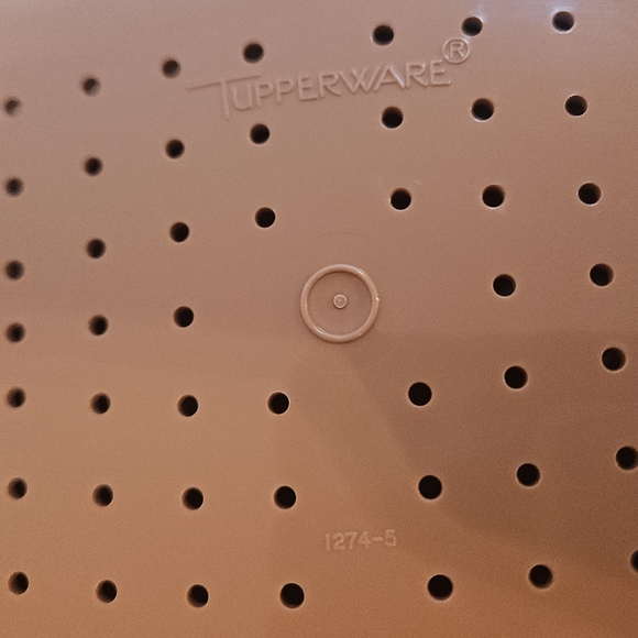 Tupperware Microwave Steamer Serving Bowl 3 Piece Dusty Rose Pink 1273-3 Vintage - Picture 10 of 14